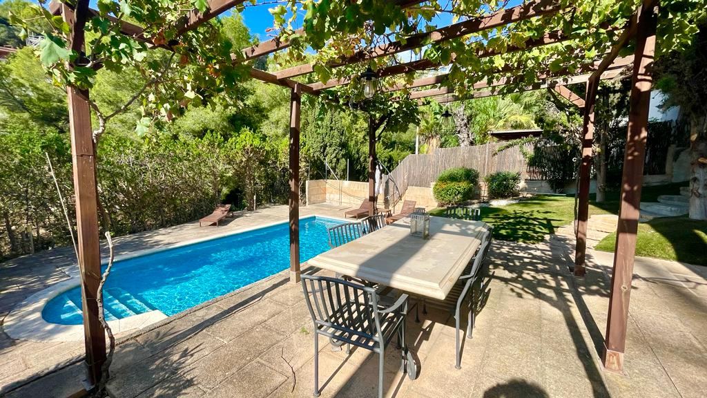 Villa in Costa d’en Blanes mit direktem Meerblick